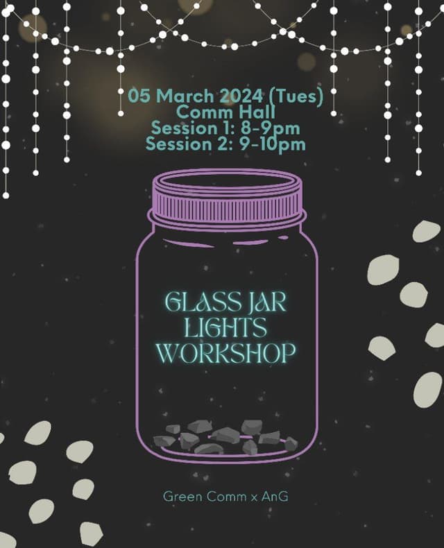 Glass Jar Workshop