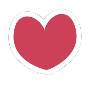 Heart Sticker